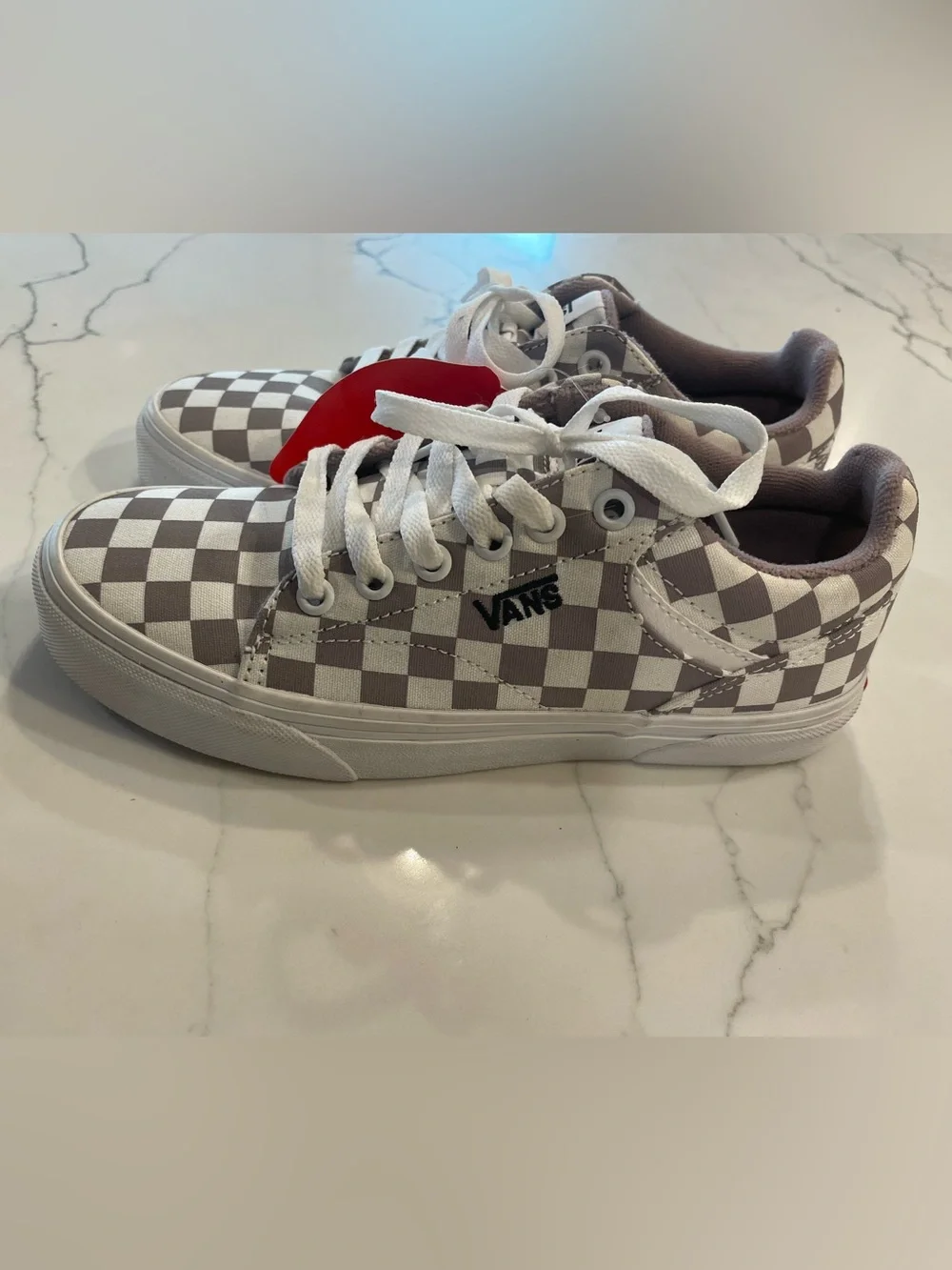 Vans Seldan Checkerboard Canvas Sneakers